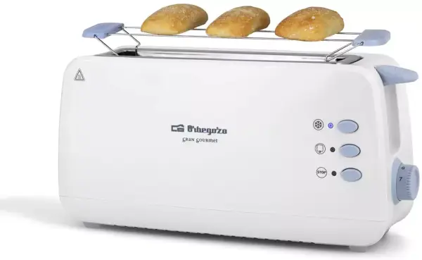 Tostadora ranura larga Orbegozo 850W Tostadora ranura larga Orbegozo 850W