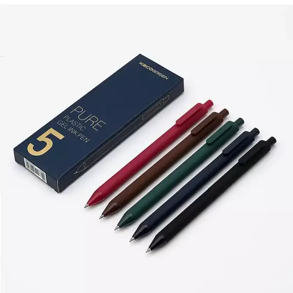 5 Bolígrafos Xiaomi Kaco de colores 5 Bolígrafos Xiaomi Kaco de colores