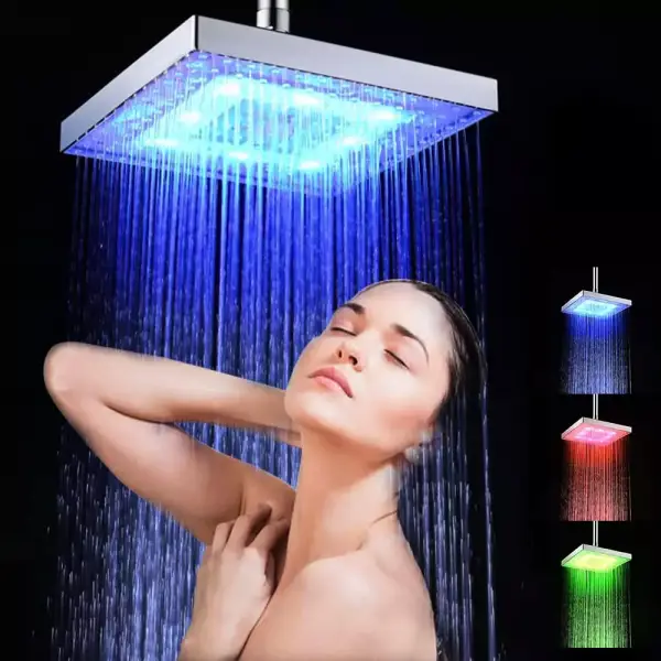 Cabezal de ducha con iluminación LED Cabezal de ducha con iluminación LED