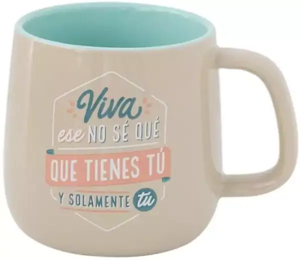 Taza Mr. Wonderful: Viva ese no sé qué que tienes tú y solamente tú Taza Mr. Wonderful: Viva ese no sé qué que tienes tú y solamente tú