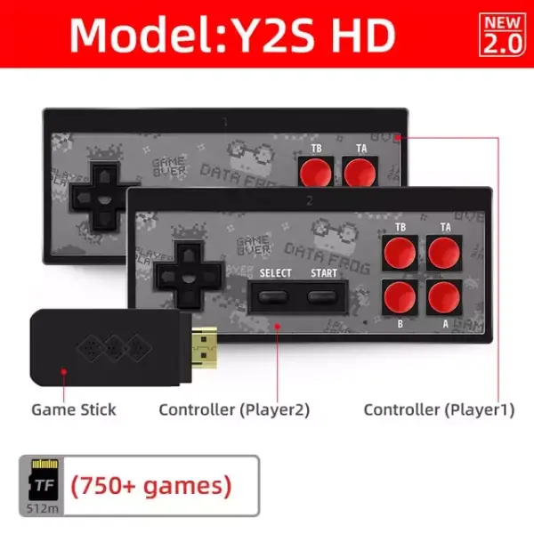 Consola con 750 Juegos Retro HDMI Consola con 750 Juegos Retro HDMI