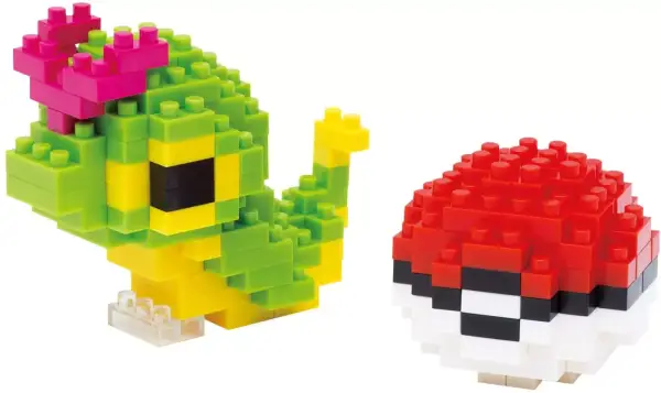 Pokemon Nanoblock Caterpie & Pokeball 170 Piezas Pokemon Nanoblock Caterpie & Pokeball 170 Piezas