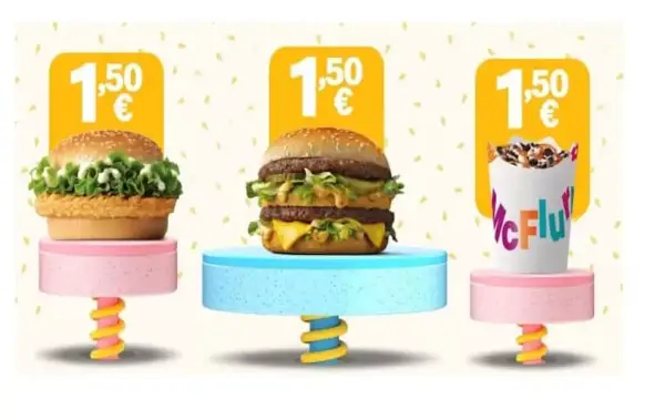 Vuelven los dias locos a McDonal's Vuelven los dias locos a McDonal's