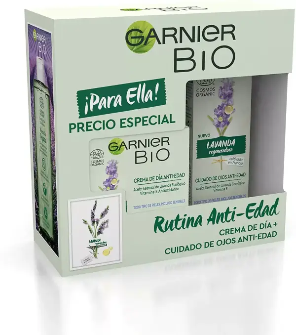 Crema anti edad Garnier Bio Crema anti edad Garnier Bio