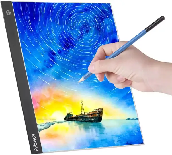 Panel de luz LED para dibujar Aibecy Panel de luz LED para dibujar Aibecy