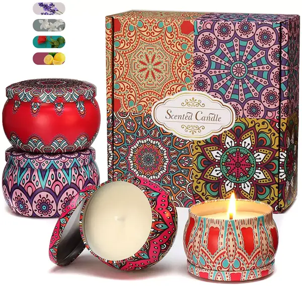Juego de velas de aromaterapia Juego de velas de aromaterapia