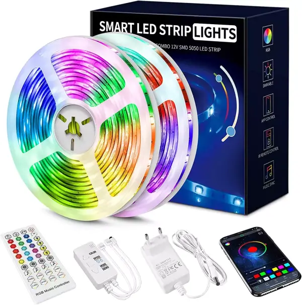 Tiras Led 20 Metros BT Tiras Led 20 Metros BT