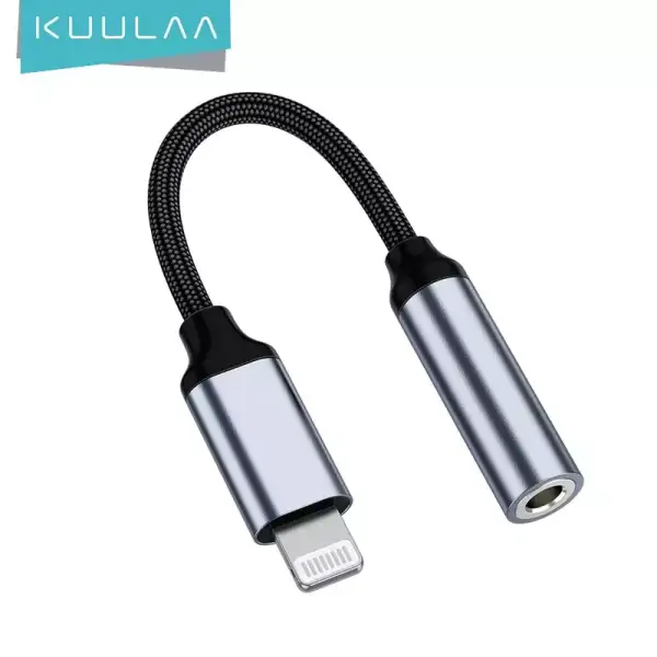 Adaptador lightning a jack 3.5mm Adaptador lightning a jack 3.5mm