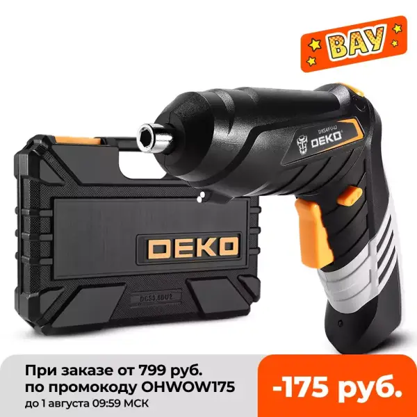 DEKO destornillador eléctrico inalámbrico DEKO destornillador eléctrico inalámbrico