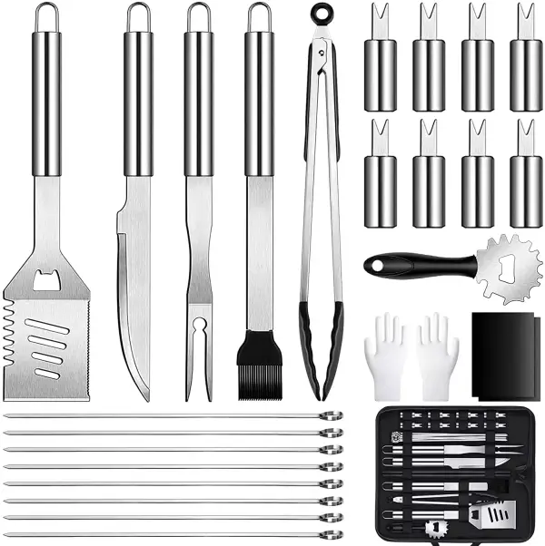 Kit 26 Utensilios Barbacoa con estuche Kit 26 Utensilios Barbacoa con estuche