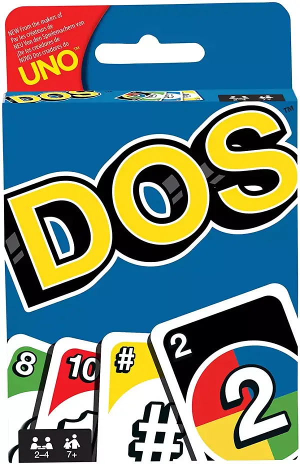Juego de cartas DOS de UNO Juego de cartas DOS de UNO
