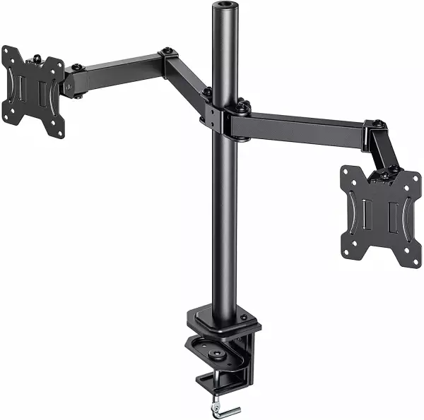 Soporte de Doble Brazo de Escritorio Ajustable Soporte de Doble Brazo de Escritorio Ajustable