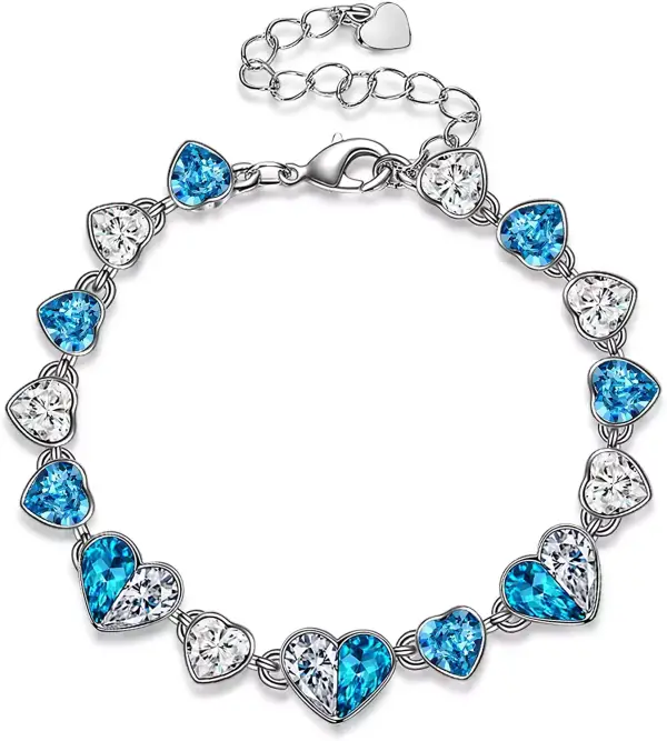 Pulsera corazón del océano Pulsera corazón del océano