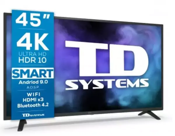 Smart TV 45" TD Systems K45DLJ12US Smart TV 45" TD Systems K45DLJ12US