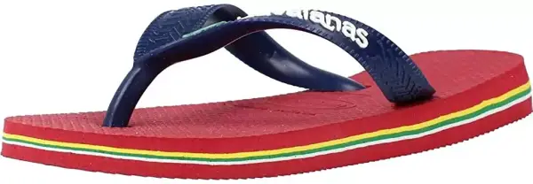 Chanclas unisex Havaianas logo Brasil Chanclas unisex Havaianas logo Brasil