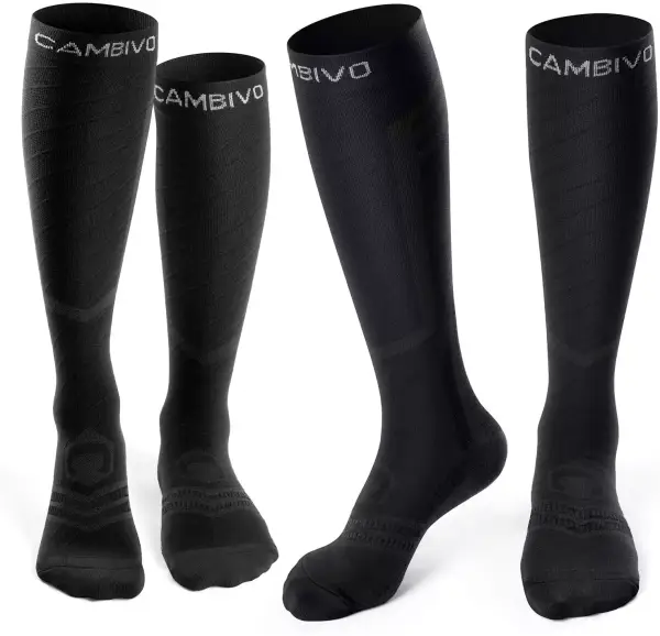 2 pares calcetines de compresión 2 pares calcetines de compresión