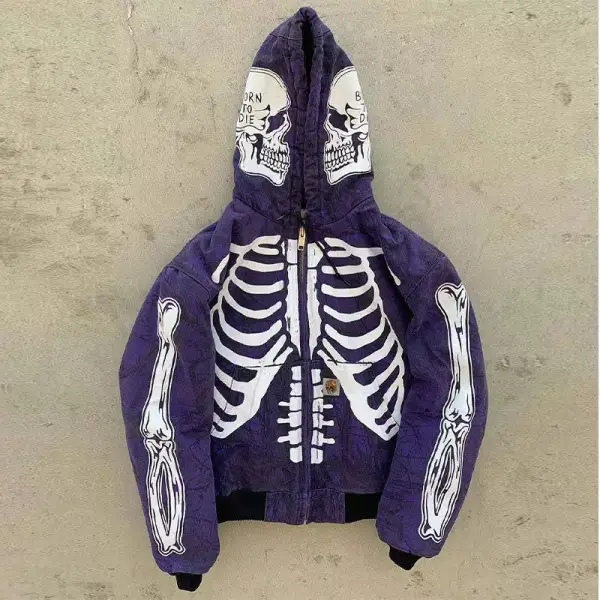 Sudadera de calavera con capucha Sudadera de calavera con capucha