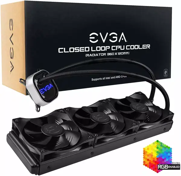 Refrigeración Líquida EVGA CLC 360mm All-In-One RGB Refrigeración Líquida EVGA CLC 360mm All-In-One RGB