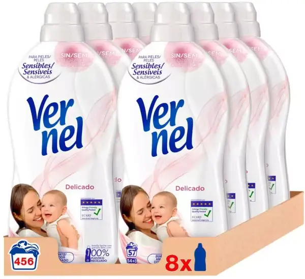 Vernel Suavizante concentrado para la ropa delicada Vernel Suavizante concentrado para la ropa delicada