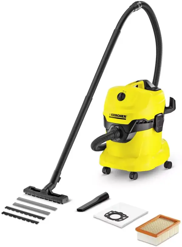 Aspirador en seco y húmedo Kärcher WD 4 1.000W Aspirador en seco y húmedo Kärcher WD 4 1.000W
