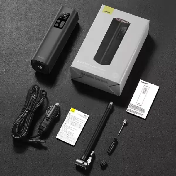 Mini Inflador Baseus Automático Mini Inflador Baseus Automático