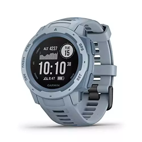 Garmin Instinct - Reloj con GPS, Unisex, Azul Cielo Garmin Instinct - Reloj con GPS, Unisex, Azul Cielo