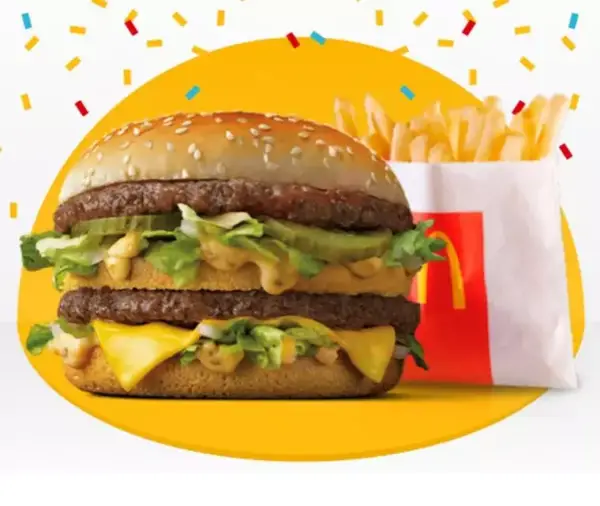 Big Mac + Patatas en McDonald's Big Mac + Patatas en McDonald's