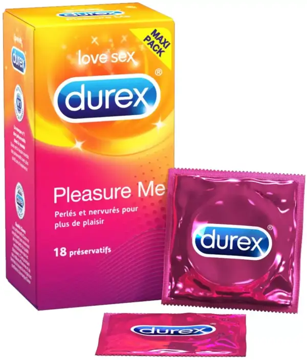 18 Preservativos Durex Pleasure Me Calor 18 Preservativos Durex Pleasure Me Calor