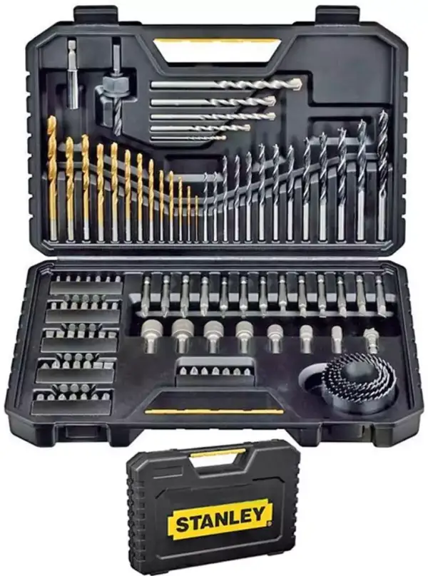 Juego de 100 brocas Stanley Juego de 100 brocas Stanley