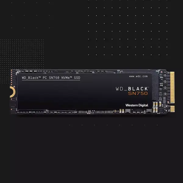 SSD NVME WD Black SN750 500GB SSD NVME WD Black SN750 500GB