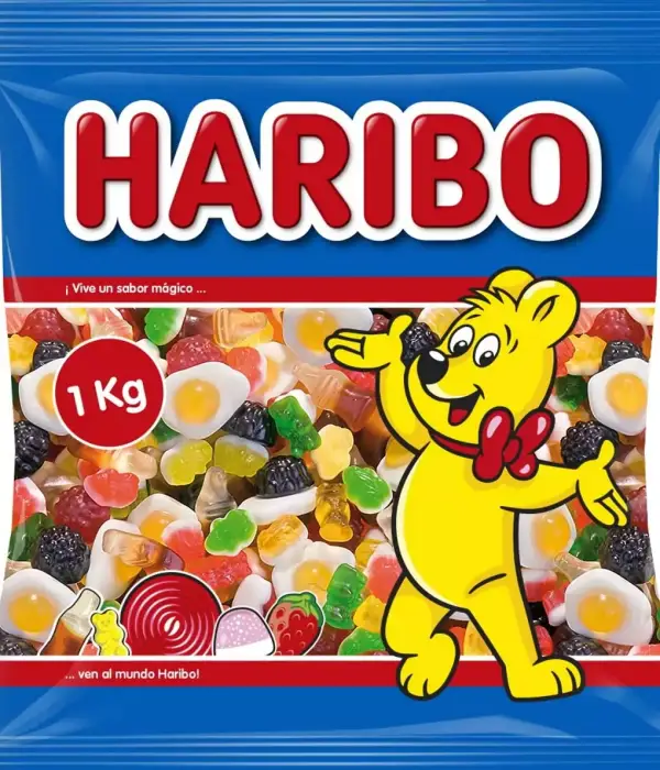 1Kg Caramelos de goma Cocktail Haribo 1Kg Caramelos de goma Cocktail Haribo