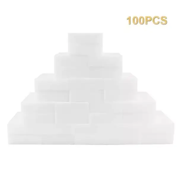 100x Esponjas "mágicas" de melamina 100x Esponjas "mágicas" de melamina