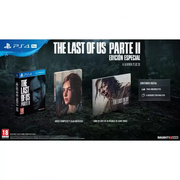 The Last Of Us Parte 2 Edición Especial para PS4 The Last Of Us Parte 2 Edición Especial para PS4