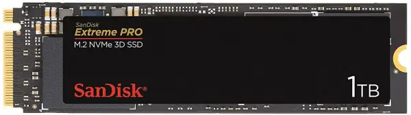 SSD SanDisk Extreme PRO M.2 NVMe 1 TB SSD SanDisk Extreme PRO M.2 NVMe 1 TB