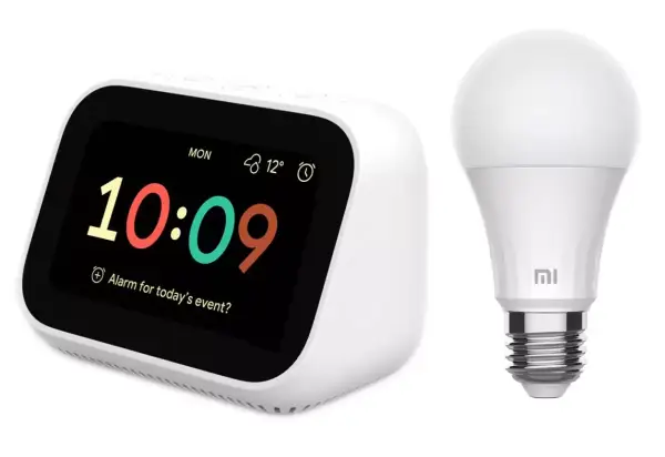 Xiaomi Mi Smart Clock + Bombilla Smart 8W Xiaomi Mi Smart Clock + Bombilla Smart 8W