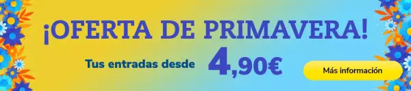 Oferta de primavera Cinesa desde 4,9€ tu entrada de cine hasta el 27 de mayo Oferta de primavera Cinesa desde 4,9€ tu entrada de cine hasta el 27 de mayo