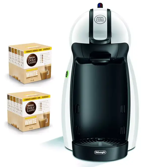Cafetera Dolce Gusto De'Longhi Piccolo + 96 Cápsulas Cafetera Dolce Gusto De'Longhi Piccolo + 96 Cápsulas