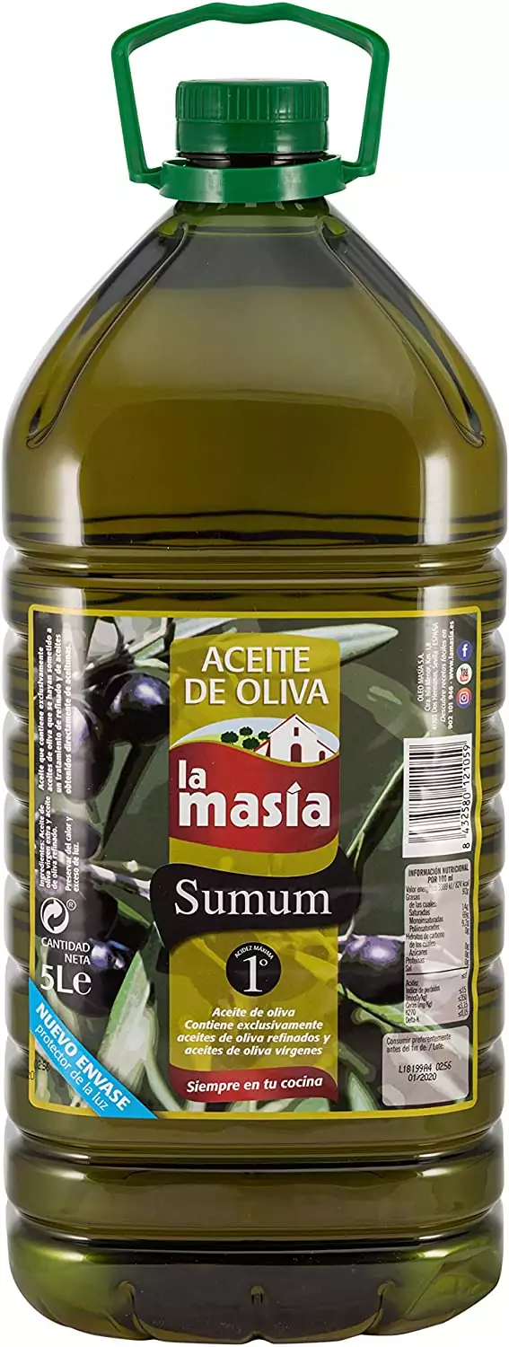 5 Litros de Aceite de Oliva Intenso La Masia 5 Litros de Aceite de Oliva Intenso La Masia