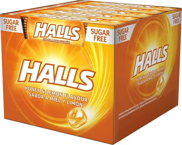 Caja de 20 Sticks Caramelos Halls varios sabores Caja de 20 Sticks Caramelos Halls varios sabores