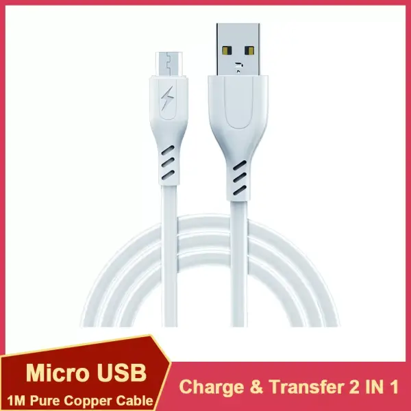 Cable 1m Micro USB 2.1A Cable 1m Micro USB 2.1A