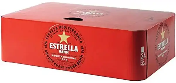 Pack de 24 Estrella Damm de 33cl Pack de 24 Estrella Damm de 33cl