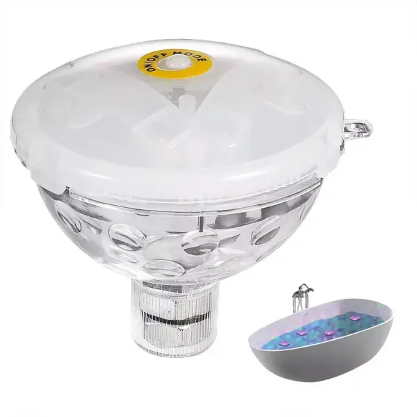 Luz RGB impermeable 5 modos Luz RGB impermeable 5 modos