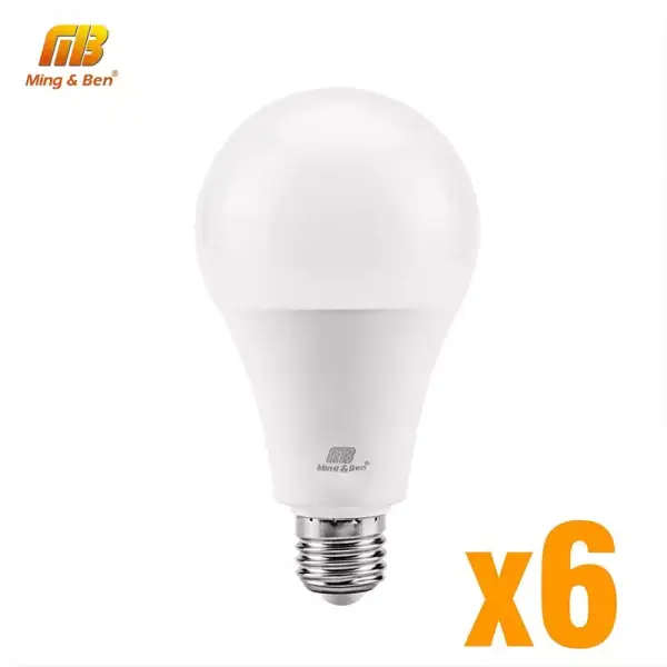 6x Bombillas LED E27 a elegir 9W/12W/15W/18W y blanco frío, natural o cálido (desde España) 6x Bombillas LED E27 a elegir 9W/12W/15W/18W y blanco frío, natural o cálido (desde España)