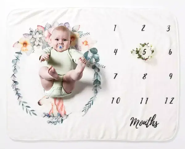 Manta de lana para bebés Manta de lana para bebés