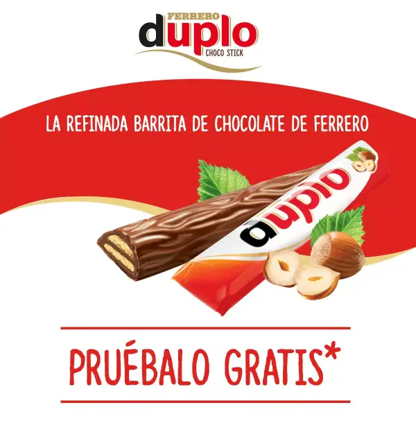 Prueba Ferrero Duplo (reembolso) Prueba Ferrero Duplo (reembolso)