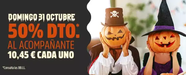50% Dto. el 31 de oct. menú acompañante en Muerde la pasta 50% Dto. el 31 de oct. menú acompañante en Muerde la pasta