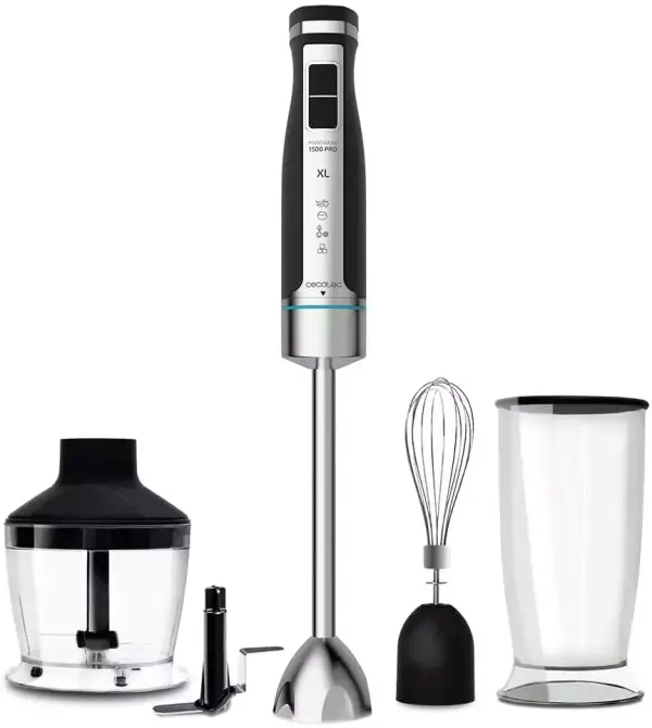 Batidora de mano Cecotec PowerGear 1500 XL Pro + Accesorios Batidora de mano Cecotec PowerGear 1500 XL Pro + Accesorios