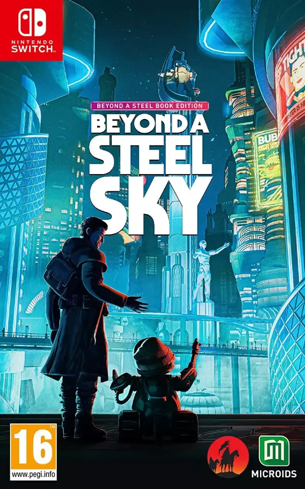 Beyond a Steel Sky Book Edition Nintendo Switch Beyond a Steel Sky Book Edition Nintendo Switch