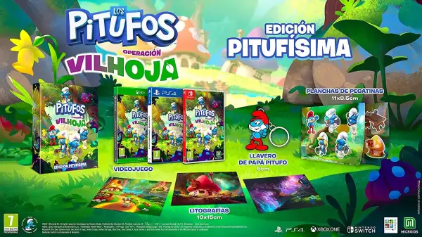 Los Pitufos Operación Vilhoja Edición Pitufísima Xbox One Los Pitufos Operación Vilhoja Edición Pitufísima Xbox One