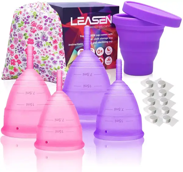 Kit 4 Copas menstruales Kit 4 Copas menstruales